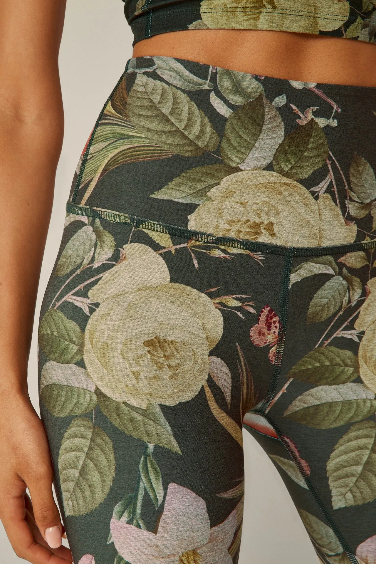 Softmark High Waisted Leggings - Botanical Garden