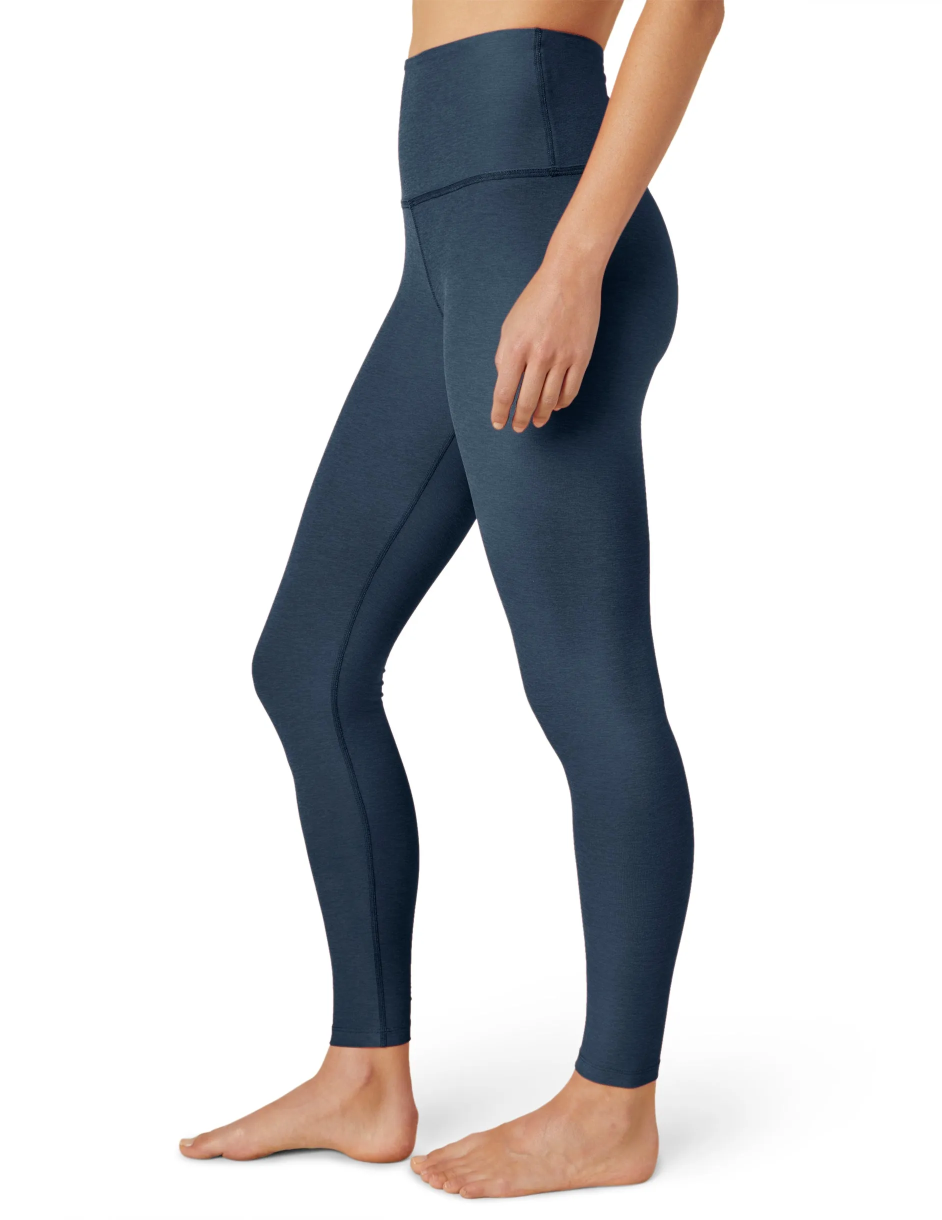 Spacedye High Waisted Midi Leggings - Noctural Navy *Restocks in September
