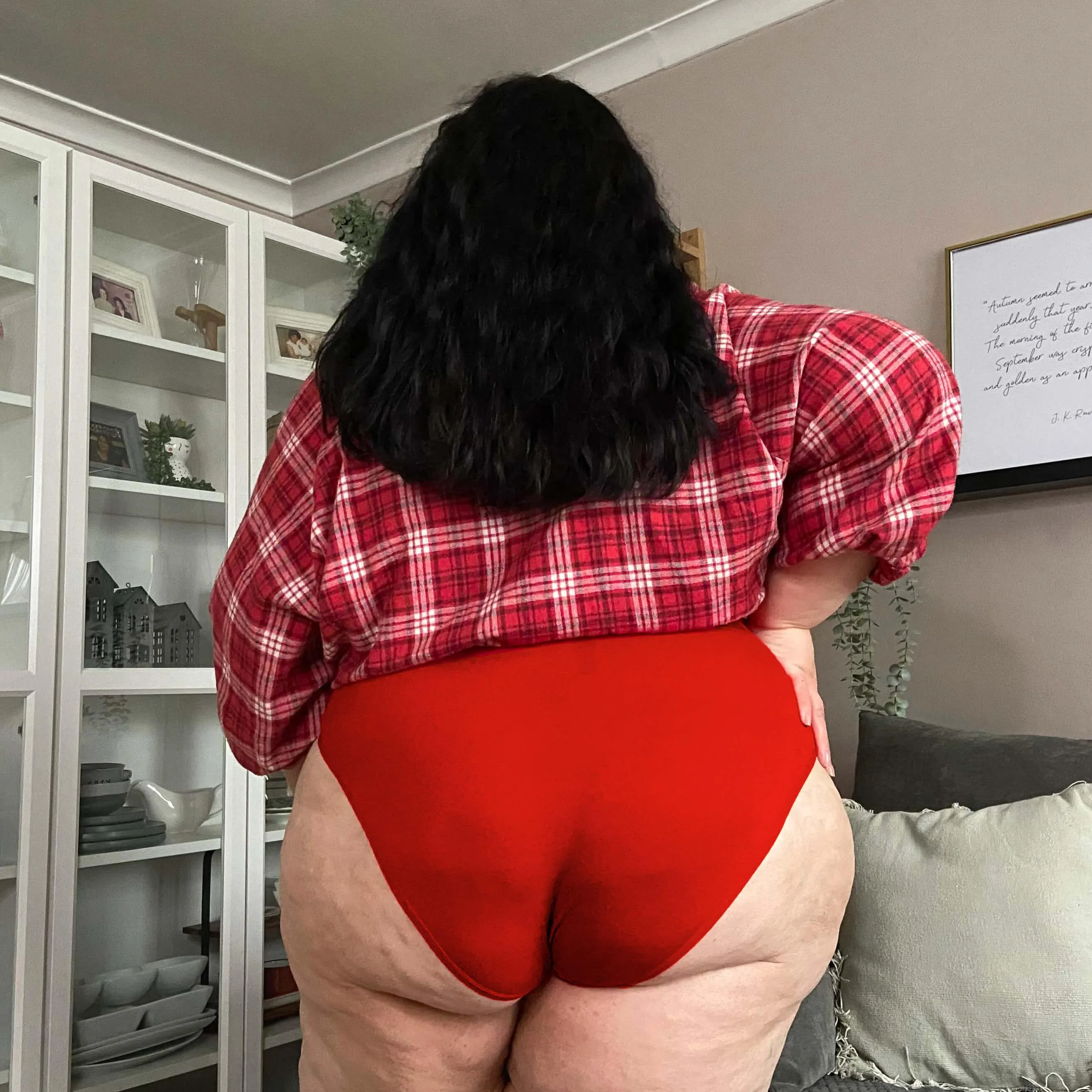 Super High Leg Panties - Lobster