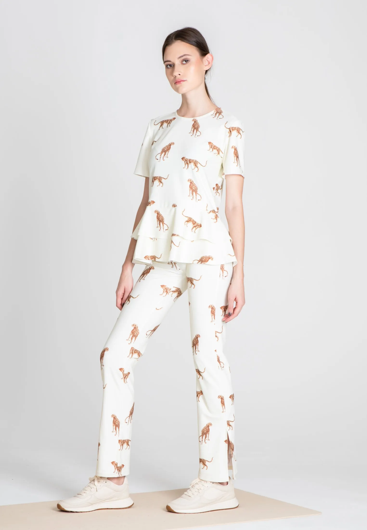 The Slit Cut Sport Pants - Panthera