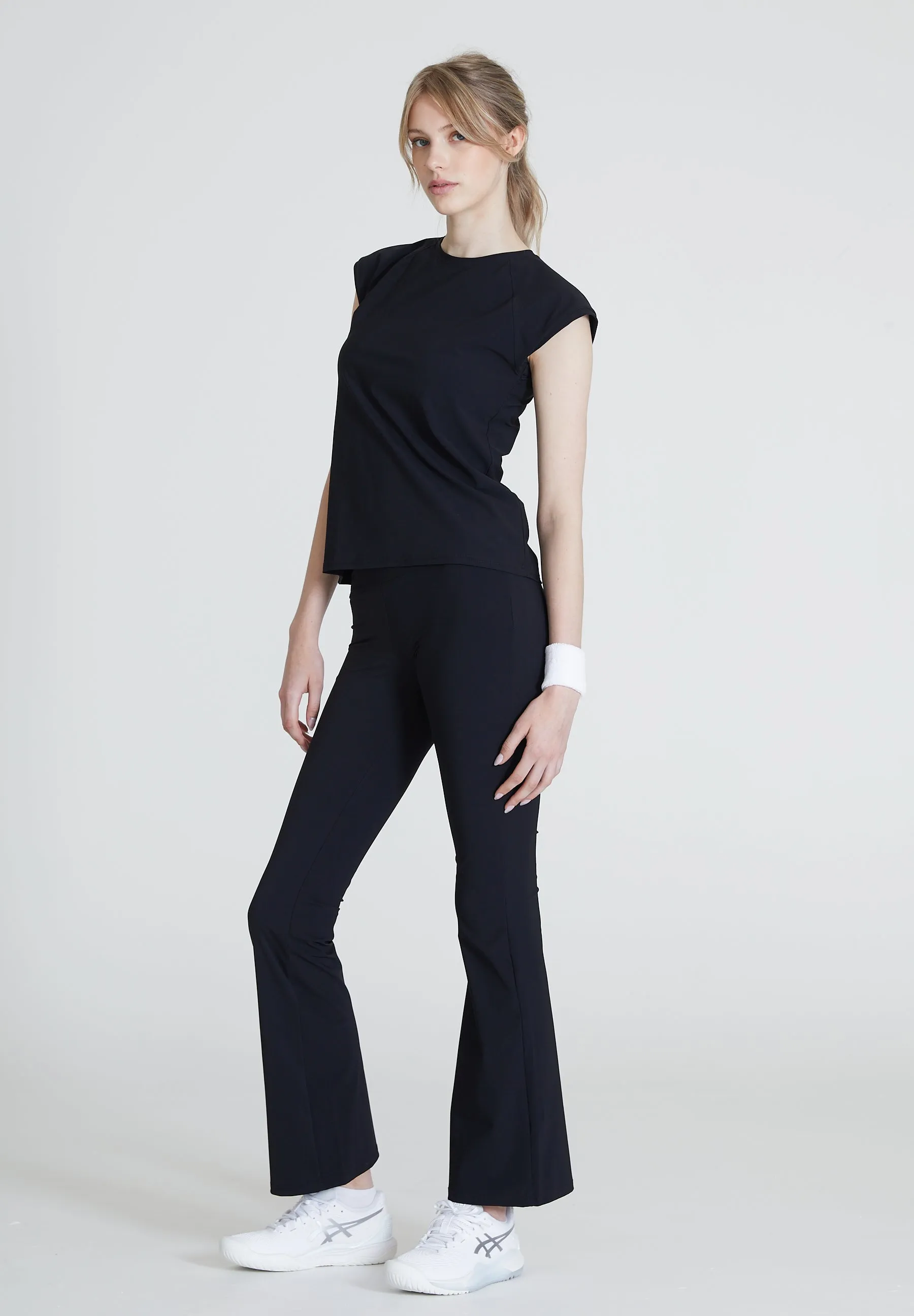 The Tall Bootcut Sport Pants - Black Opaque