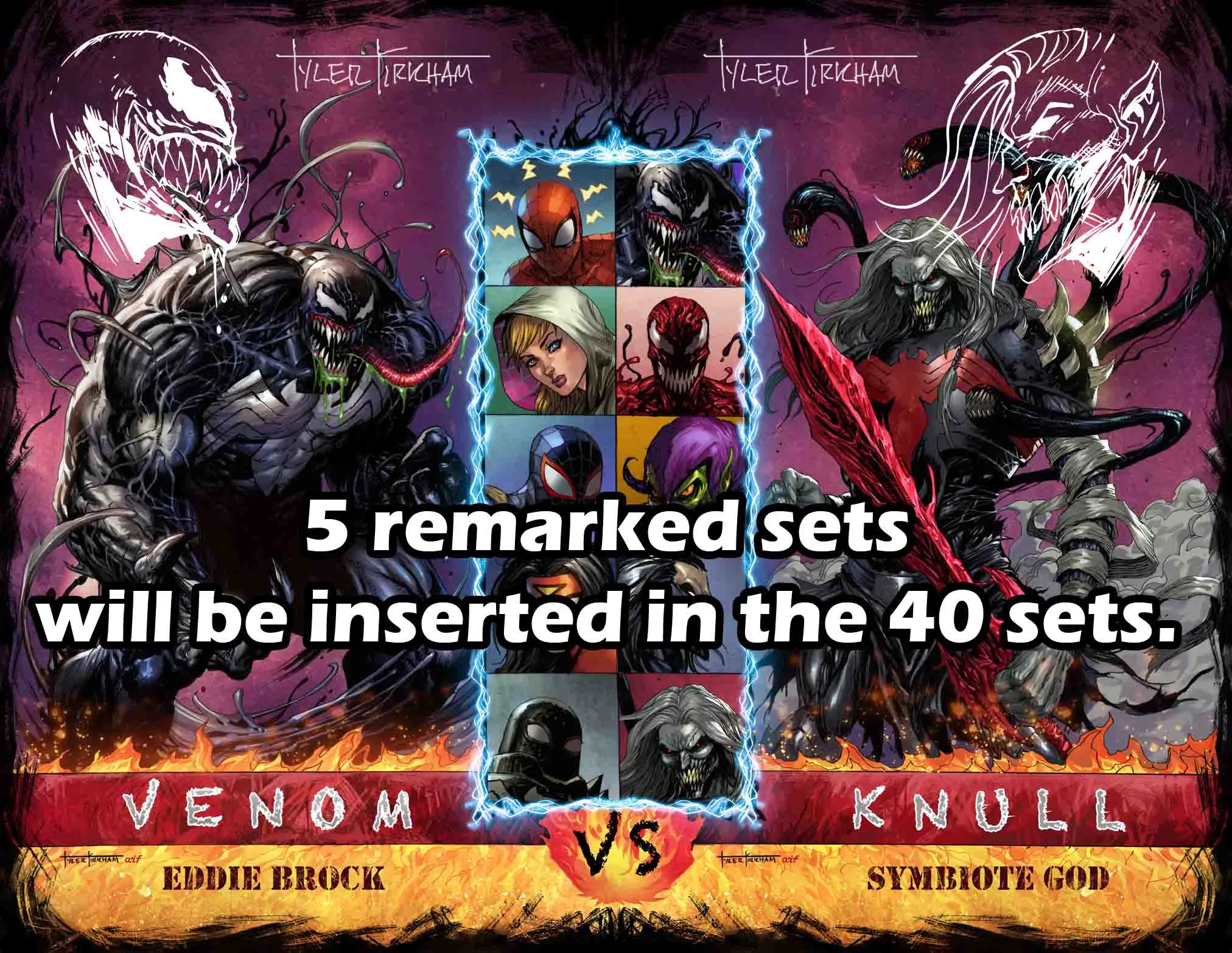 Venom 32 and 33 connecting sets, Chance to score free remarks.