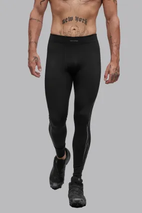 V_SCULPT® GRAPHIC TIGHTS - Black