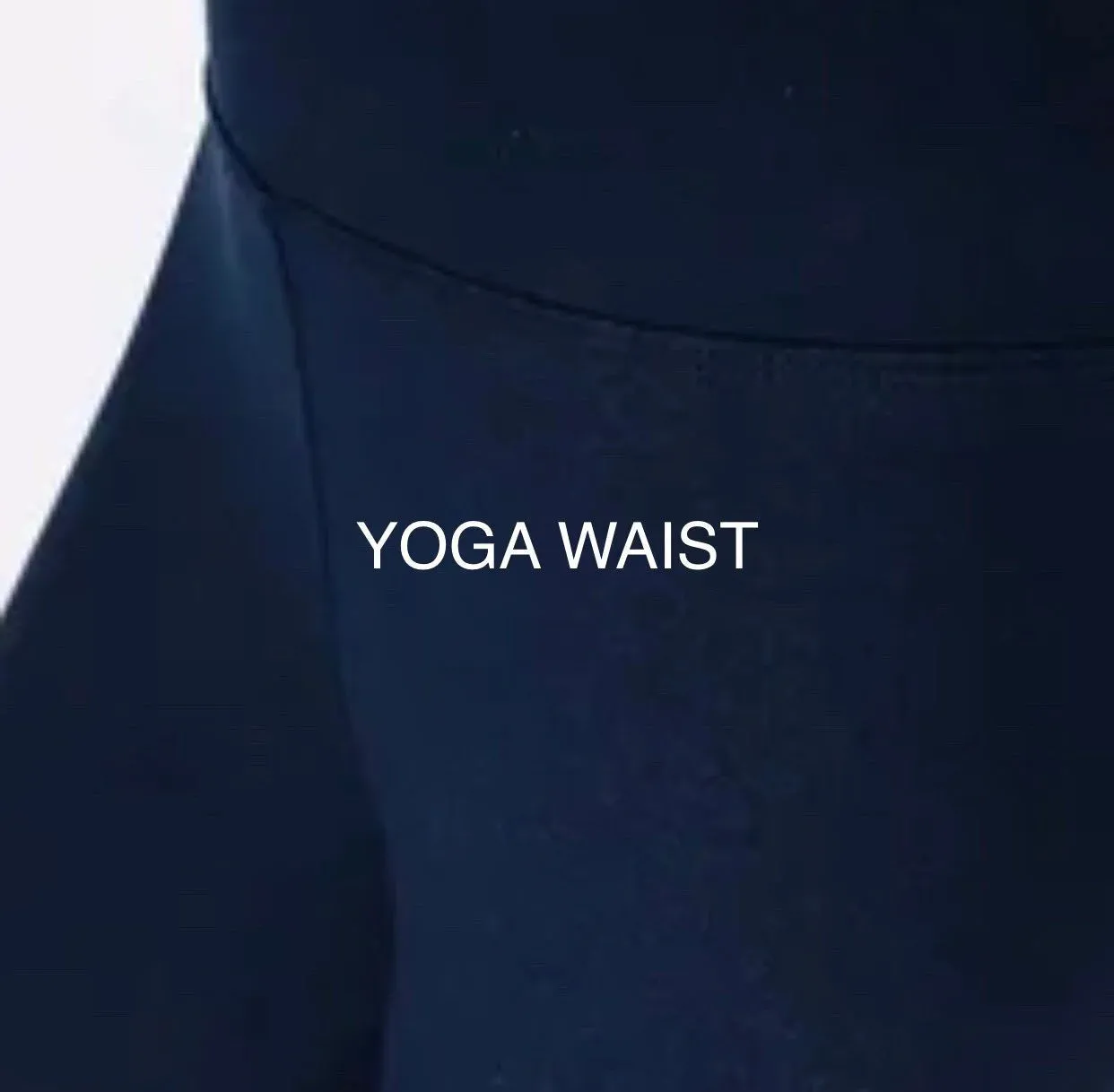 Women Navy Blue Capri Leggings, Soft YogaPants, Sizes 0-22, Yoga Waist, Exclusive Leggings