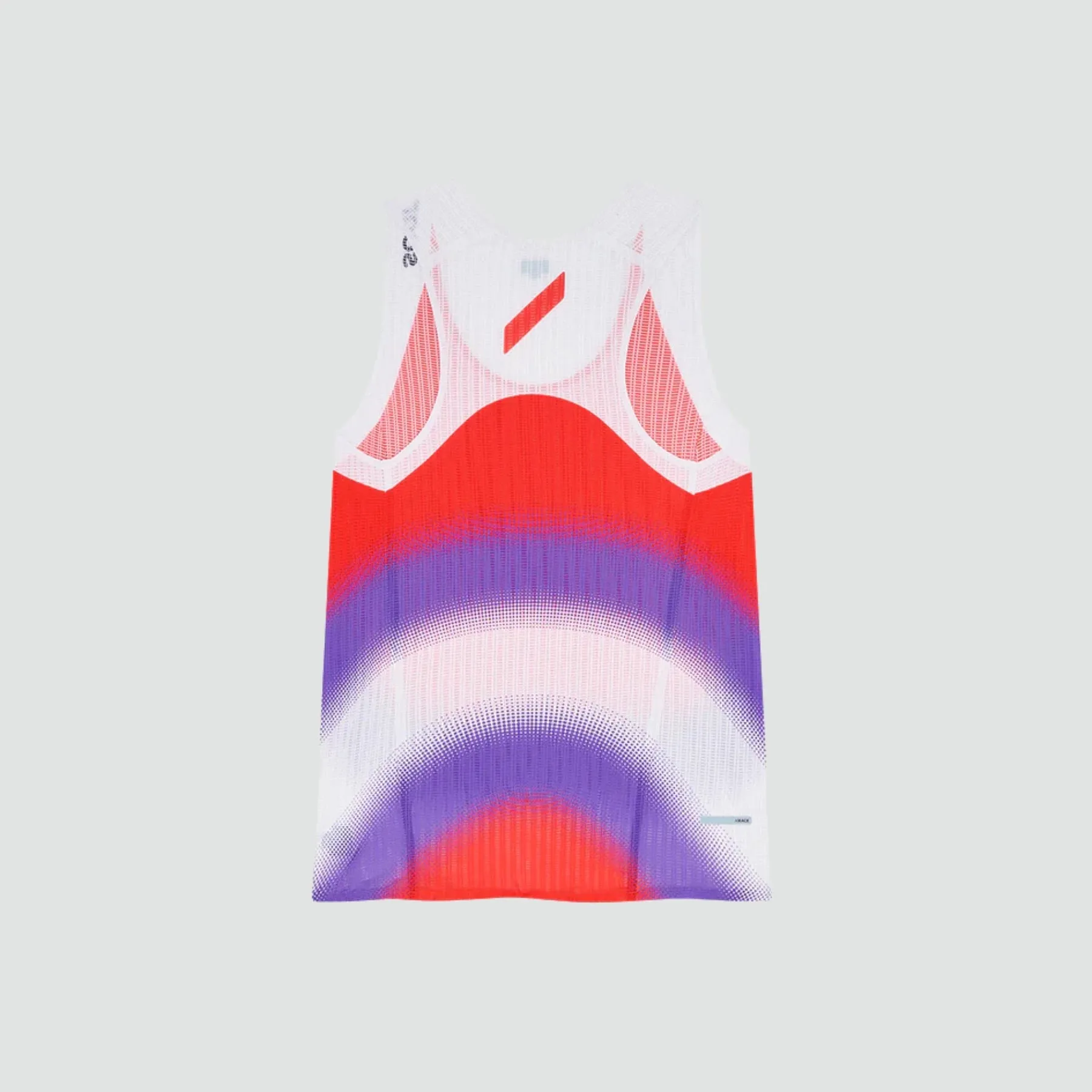 Women's Race Vest - Red/Purple Stripe