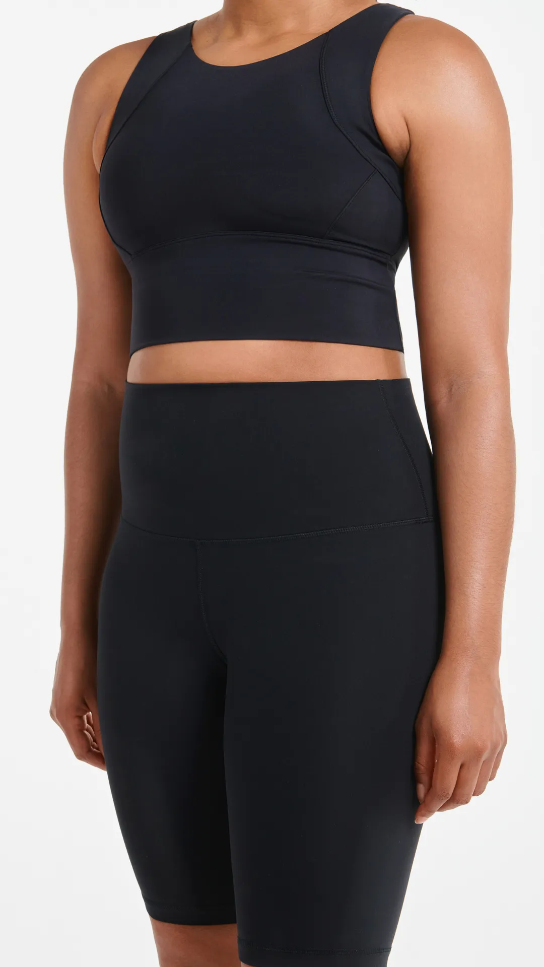 Yarra Biker Shorts - Black